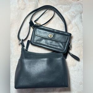 Coach Legacy Bag Vintage 9136 & Coach Vintage Turnlock Wristlet SET